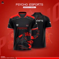 Áo thi đấu Esport TAOYOU Ph Psycho Esports Áo chính thức Thiết kế Pubg Ml 2025 Mockup Tải xuống Codm