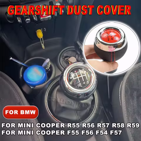 5 6-Speed Manual Transmission Car Gear Shift Knob Shifter Lever For MINI COOPER R55 R56 R57 R58 R59 