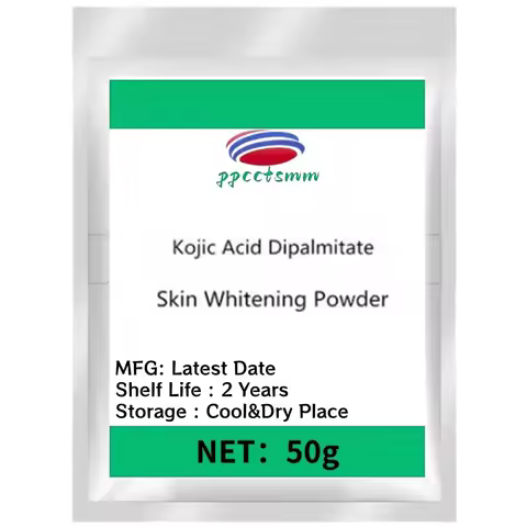 99% kojic Acid Dipalmitate Powder cosmetic grade Skin Whitening Delay Aging,skin lightening agent fr