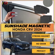 Honda CRV 2024-Present Magnetic Sunshade Car Anti-Glare Day Sunshade Strong Magnet 6PCS