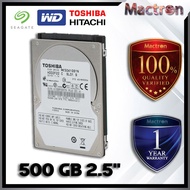 500GB HDD S-ATA 2.5 LAPTOP / NOTEBOOK [ 1 YEAR WARRANTY ]