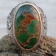 HIJAU Turquoise Persi green top green turquoise