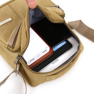 #§⇞⇞Men Canvas Bag Shoulder Bag Canvas Men's Bag Business Backpack _ zbm711.my