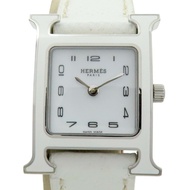 白色錶盤 皮帶 不鏽鋼 Heure H 腕錶【HERMES 愛馬仕】 HH1.220