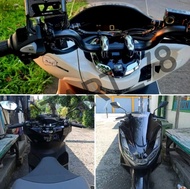 COD ! STANG STIR PCX HITAM DOP STIR PCX 160 PCX 150 HITAM SUDAH ADA DUDUKAN JALU STIR PCX 150 HITAM
