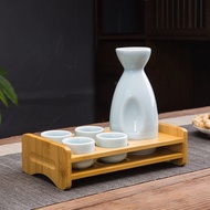 Japanese ceramic wine dispenser, wine shop, sake cup, wine set, rice wine pot for home, small wine c