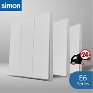 Simon E6 Series Switch  / Switches & Socket Outlet (WHITE)