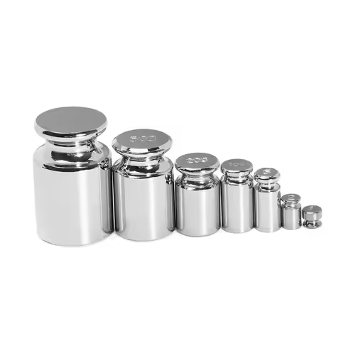 1/5pcs Chrome Plating Scale Weights Set Accurate Calibration Set 1g 2g 5g 10g 20g 50g 100g Grams For