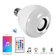E27 12W RGB LED Bulb Bluetooth Speaker with Bluetooth Speaker