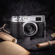 Suitable for Fuji X100VI Leather Case Camera Bag Protective Case x100vi Protective Case Base Accesso