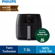 Philips HD9860/91 Air Fryer XXL. Premium Smart Sensor Series. 1.4kg Capacity. Fry, bake, grill, roas