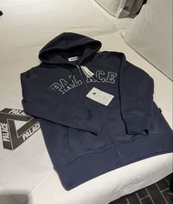 Palace ZIP UP 藍色連帽外套