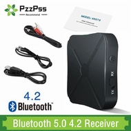 Pzzpss 5.0บลูทูธ4.2ตัวรับสัญญาณและตัวส่งสัญญาณเสียงเพลงสเตอริโอตัวรับสัญญาณ WiFi RCA 3.5หัวแจ็คอักซ์มิลลิเมตรสำหรับลำโพงทีวีรถยนต์พีซี