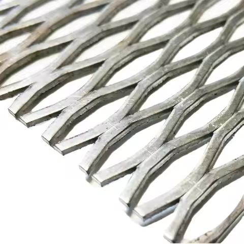 Aluminum Expanded Metal Mesh Galvanized Iron Expanded Mesh For Fence Wire Mesh
