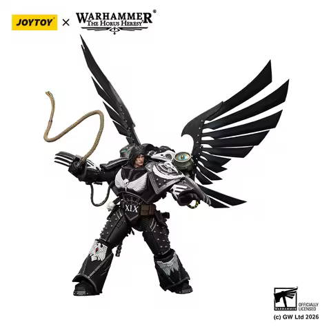 【Pre-sale】JOYTOY Warhammer 40K Raven Guard Corvus Corax Primarch of The XIX Legion with Artificer-cr