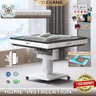 Automatic / Table YICHANG Mahjong Foldable Ultra Slim ( 3Rd Gen Roller Coaster ) / Auto Mahjong Tabl