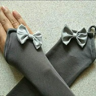 [HUSNA COLLECTION] Handsock Small Side RibbonRing RIBBON HANDSOCK/