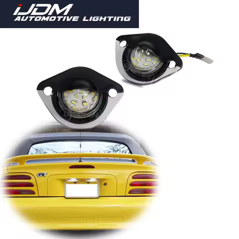 For Ford Mustang GT 1994 1995 1996 1997 1998 1999 2000 2001 2002 2003 2004 Xenon White LED Car Licen