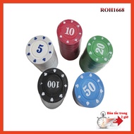 Lot of 20 Poker chips Poker Chip Set Poker Chips