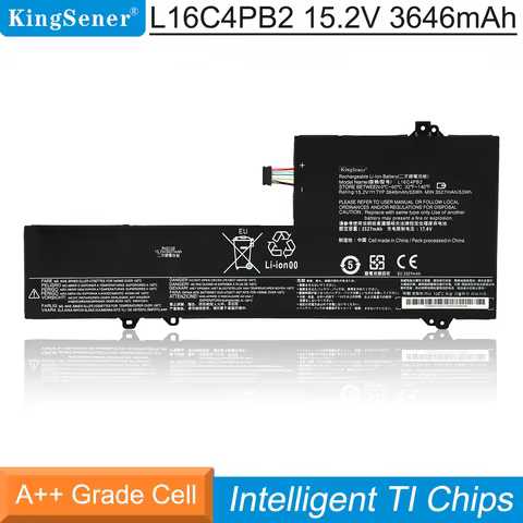 KingSener L16C4PB2 L16M4PB2 L16L4PB2 Battery For Lenovo IdeaPad 720S-14IKB V720-14 K42-80 Series Not