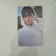 PUTIH Photocard jungwon hoodie White