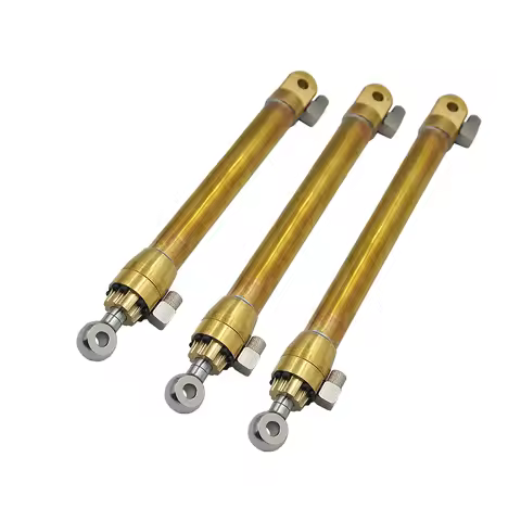 50/70/85/95/110/120/130/140/170MM Stroke Travel Hydraulic Oil Cylinder For 1/14 1/12 RC KOBELCO Exca