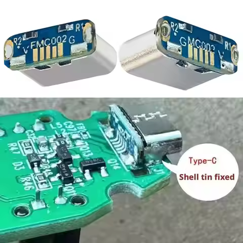 5Pcs Professional M85k Micro USB to Type C Adapter Board Supports Charging And USB 2.0 Data Transfer