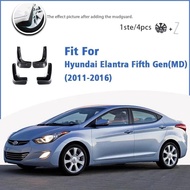 For Hyundai Elantra Fifth Gen MD 2011-2016 Mud Flap Guards Splash Mudguard Fender Mudflaps Car Acces