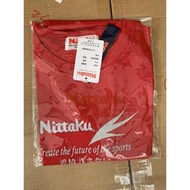 桌球孤鷹Nittaku球衣 桌球衣 型號3465紅色 乒乓球衣 新品到貨