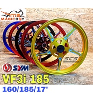 SYM Sport Rim CNC Magic Boy FG 511 1.60/1.85/17' FORGED SPORT RIM VF3i LE 185 SYM185 511 MB511 Accessories Motor VF3i185