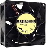 Cooling Fan for ADDA AS09224UB389BB0 DC24V 2.4A 3-Wire B2 Interface New