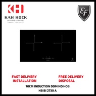 EF HB BI 2730 A 70CM INDUCTION DOMINO HOB - 2 YEARS MANUFACTURER WARRANTY + FREE DELIVERY