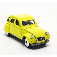 Majorette Citroen 2CV Light Yellow Wheel VIN3DW Scale 1/64 (8cm) No package