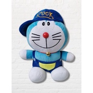 Boneka Doraemon / Boneka Doraemon Lucu / Doraemon Topi Dan Baju Size