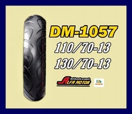 TIRE "DURO" MODEL DM-1057 (110/70 -13) (130/70 -13) // ยางนอกรถมอเตอร์ไซค์วิบาก ยี่ห้อ DURO รุ่น DM-1057 ขนาด ขอบ13 สินค้าคุณภาพดี
