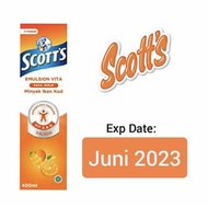 Scotts EMULSION VITA ORANGE Fish Oil ORANGE Flavor SCOTT EMULSION