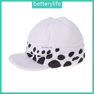 BTF Cosplay One  Trafalgar Law Cap Halloween  Anime Doctor Hat New