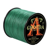 GHOTDA 1000M 4 Strands PE Line Braided Fishing Line Fine Diameter for Sensitivity