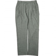 mando 20AW 日本製造PE粗花呢褶襉燈籠褲，聚酯粗花呢，雙褶燈籠褲，20398-005，灰色，褲子 [近全新] [二手] [mando]