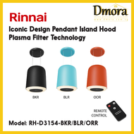 Rinnai RH-D3154 Iconic Design Pendant Island Hood Plasma Filter Technology