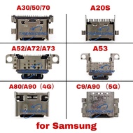10pcs USB Charging Port for Samsung A20 M30S M31 A40S A50 A515F A82 5G A90 A70 A52 A72 A54 A73 A53 A
