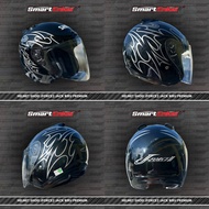 SHOEI JFORCE 2 JACK HITAM PREMIUM