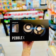 💥全新現貨💥 Creative Pebble X 可定制 RGB 燈光的 2.0 USB-C 電腦喇叭
