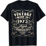 New Vintage 50Th Birthday Decorations Men Funny 1973 50 BirthdayT-Shirts
