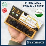 Kurma Ajwa Madinah 7 Butir Kurma Ajawat Korma Ajwa Madinah Organik