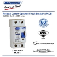 MAXGUARD ELCB 40A/63A (RCCB) (SIRIM)