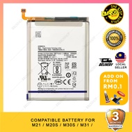 BS Compatible Battery For Sam M21 / M215 / M20S / M207 / M30S / M307 / M31 / M315 / BM207ABY Bateri 