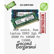 Ram Laptop sodim ddr3 2gb pc 8500, pc 10600, pc 12800