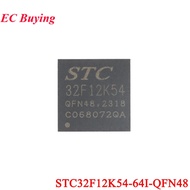 10Pcs/1pc STC32F12K54-64I-QFN48 STC 32F12K54 High-speed 32-bit 8051 core (1T) Microprocessor MCU Chi