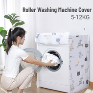 5-12KG Automatic Roller Washer Cover Waterproof Dustproof Washing Machine Cover Front Load Automatic Drum Washing Machine Cover